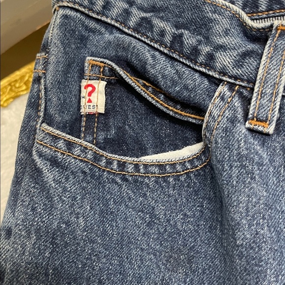 Vintage GUESS USA 1050 Jeans High Rise Narrow Leg – Made in USA – 28” Waist - Picture 7 of 11